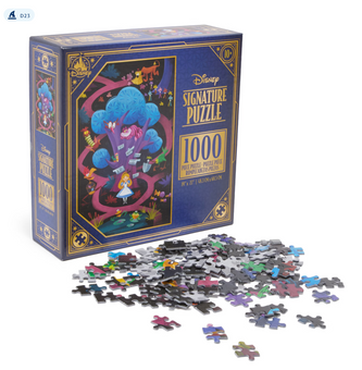 Disney Alice in Wonderland 75th Anniversary Signature 1000 Piece Puzzle New
