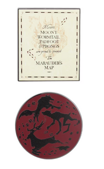 Universal Studios Harry Potter Marauder's Map Magnet Set New With Tag