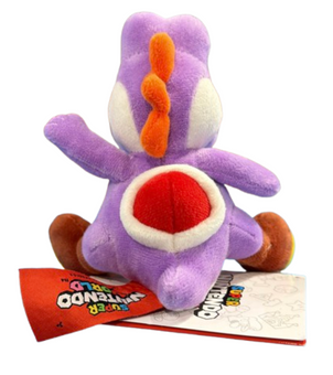 Universal Studios Super Nintendo World Purple Yoshi Shoulder Pal Plush New W Tag