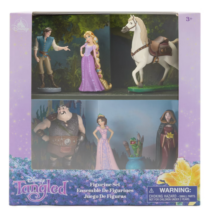 Disney Parks Tangled Deluxe Figurine Playset Toy New with Tag – I