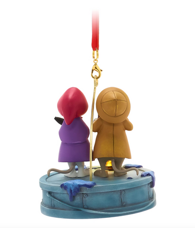 Disney The Rescuers Bernard Miss Bianca Light up Sketchbook Christmas Ornament N