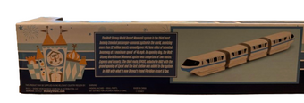 Disney Parks WDW Monorail 4-Piece Die Cast Metal Set Toy New With Tag