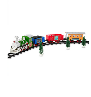 Holiday Time 2023 Battery Powered Model Train Set Christmas Village New With Box