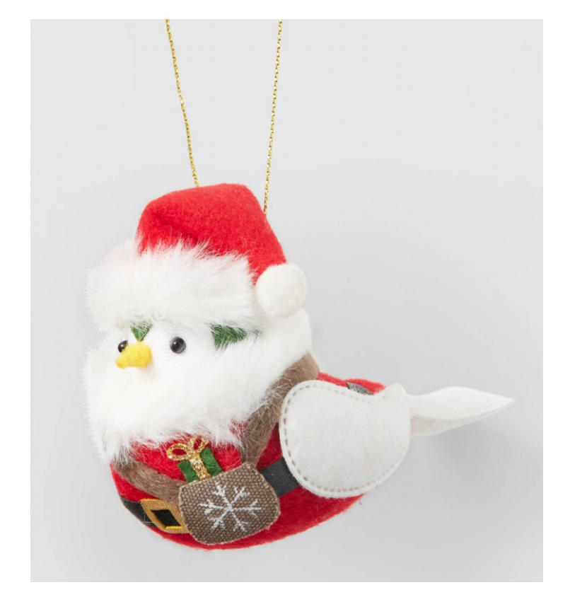Target Bird Christmas Tree Ornament Santa Wondershop New