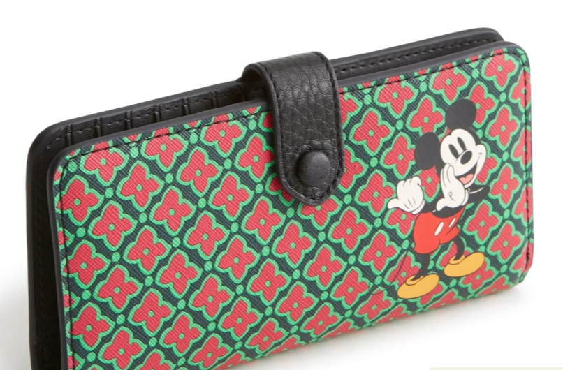 Vera Bradley Disney Tab Wallet Silly Mickey Mouse New With Tag