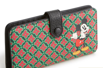 Vera Bradley Disney Tab Wallet Silly Mickey Mouse New With Tag