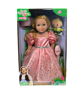 My Life As Wizard of Oz Glinda Good Witch 18-inch Doll Blonde Hair Blue Eyes New