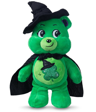 Care Bears x Wicked Fun Size Plush Good Luck Bear as Elphaba New