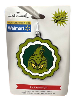 Hallmark The Grinch Dr. Seuss Metal Christmas Ornament New With Tag