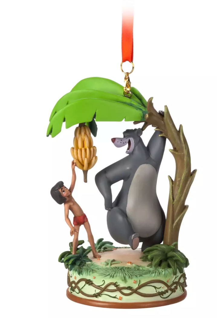 Disney Sketchbook Baloo Jungle Book Musical Christmas Ornament New With Tag