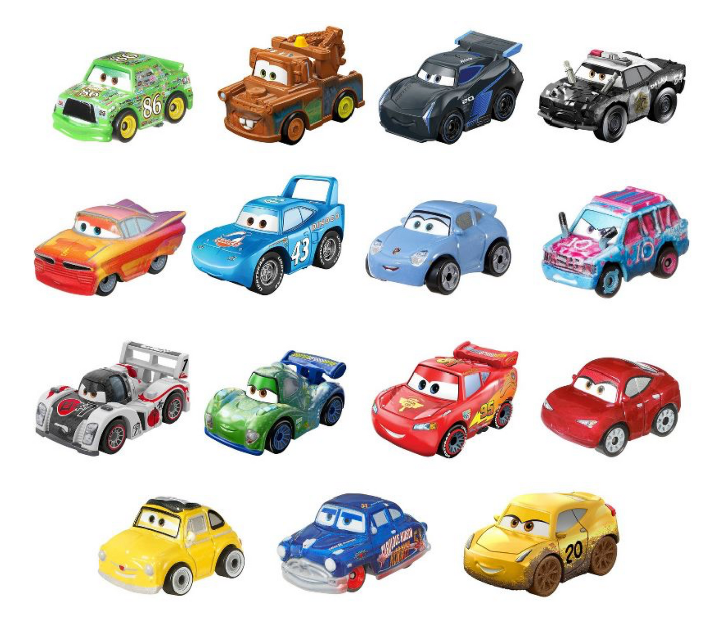 Disney Pixar Cars ミニカー15点セット Disney Pixar Cars Minis Vehicle - 15pk New With Box – I Love