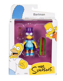 The Simpsons 5" Figure - Bartman New With Tag