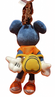Disney Parks Animal Kingdom Mickey Mouse Plush Keychain New With Tag