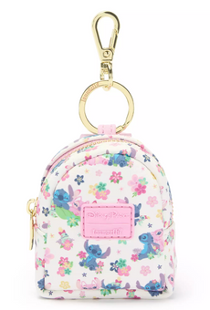 Disney Parks Loungefly Stitch and Angel Mini Backpack Bag Charm New With Tag