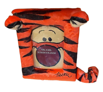 Disney Parks Winnie The Pooh Tigger Plush Photo Frame New With Tag