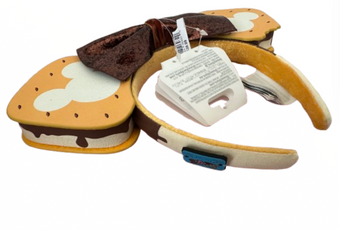 Disney Parks Eats S’mores Mickey Ears Headband Adult Size New With Tags