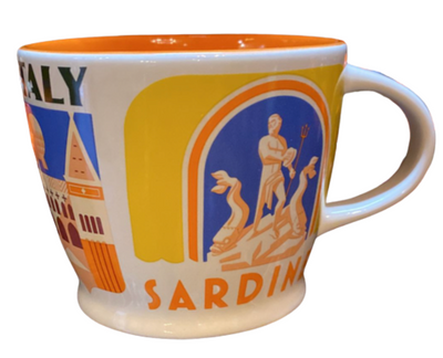 Disney Parks Epcot Italy Sardines Pizza Cannoli Coffee Mug New With Tag