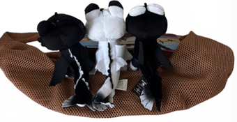 Universal Studios Train a Dragon Nightlights Mini Plush Pack Sling New With Tag