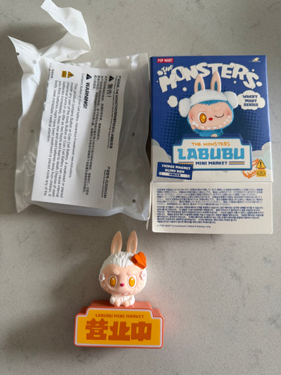 Pop Mart Labubu The Monsters Wacky Mart Salad Fridge Magnet USA Seller New w Box