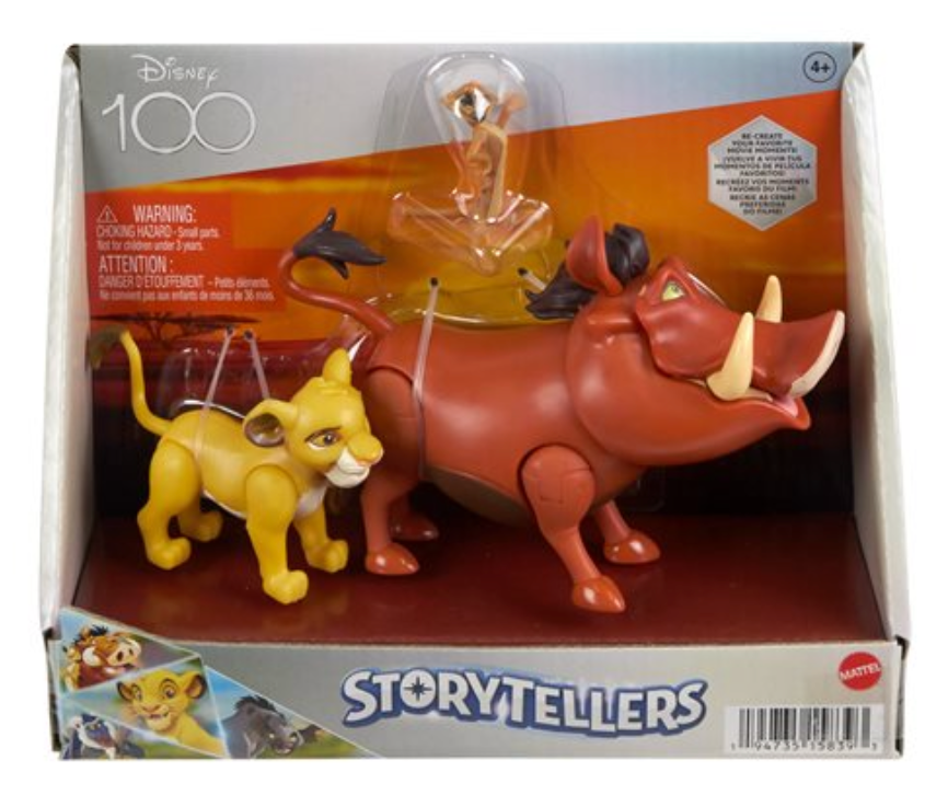 Disney Storytellers Lion King Hakuna Matata Action Figure Figure New With Box