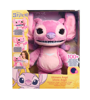 Disney Stitch Ultimate Angel Interactive 17" Plush Toy New With Box
