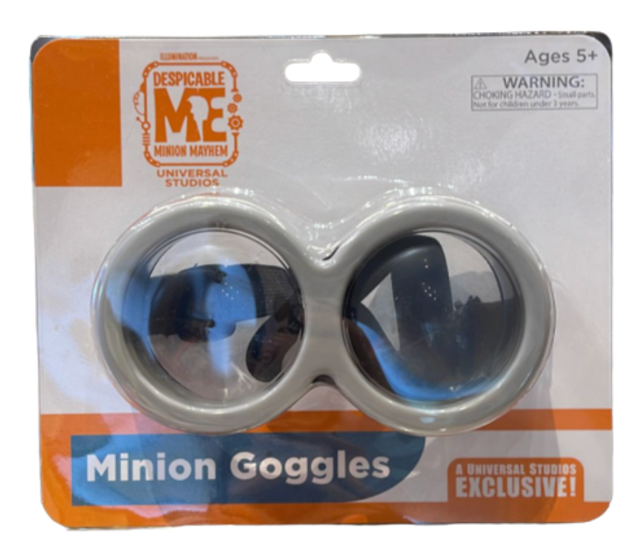 Universal Studios Despicable Me Minion Goggles New with Tag