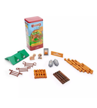 Disney Parks Mickey Frontier Trading Post Lincoln Logs Building Set Toy New Box