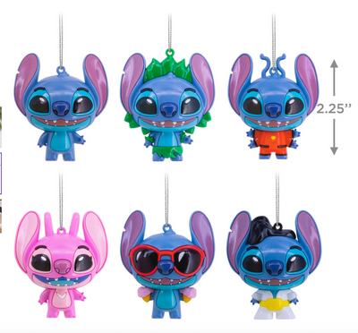 Hallmark Disney Stitch Series 1 Mystery Shatterproof Christmas Ornament New