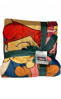 Disney Parks Winnie the Pooh and Friends Weighted Blanket Throw New with Tag