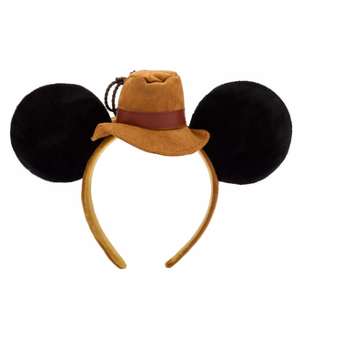 Disney Parks Indiana Jones Ear Headband for Adults New With Tag