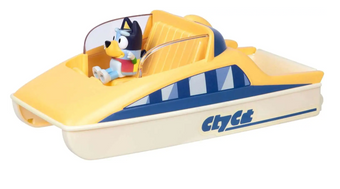Disney Bluey City Cat Boat Playset Toy New With Box