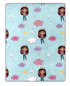 Disney Universal Gabby's Dollhouse Throw Blanket and HD Hugger New with Tag