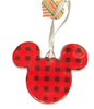 Disney Parks Holiday Snowflake Mickey Icon Disc Christmas Ornament New with Tag