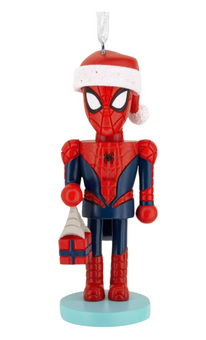 Hallmark Disney Marvel Spiderman Nutcracker Christmas Tree Ornament New