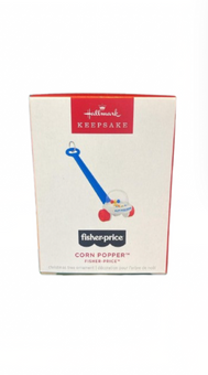 Hallmark Keepsake 2025 Fisher-Price Corn Popper Christmas Ornament New with Box