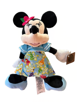 Disney Parks Aulani Resort Hawaii Minnie Dressed 11inc Plush Toy New With Tag
