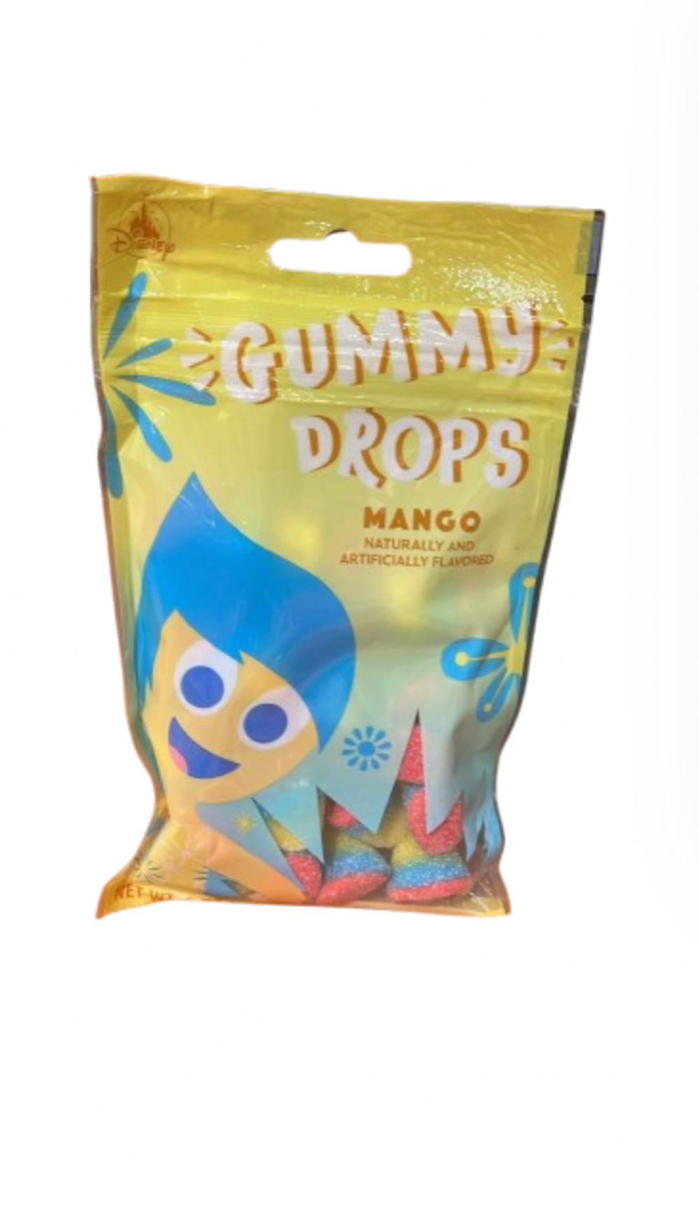 Disney Parks Inside Out Joy Mango Gummy Drop New Sealed