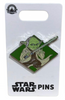 Disney Parks Star Wars Yoda Pin New with Card