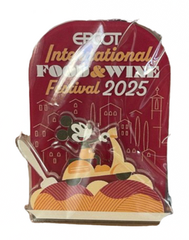 Disney Parks Epcot Food & Wine 2025 Festival Mickey Mouse Magnet New With Tag