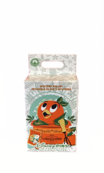 Disney Epcot Flower and Garden 2024 Orange Bird Mystery Pin Set of 2 New w Box
