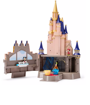 Disney Parks WDW Mickey Minnie Goofy Cinderella Castle Play Set New with Box