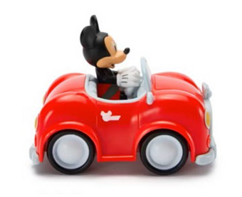 Disney Parks Mickey Mouse Pullback Car Red Toy New With Tag