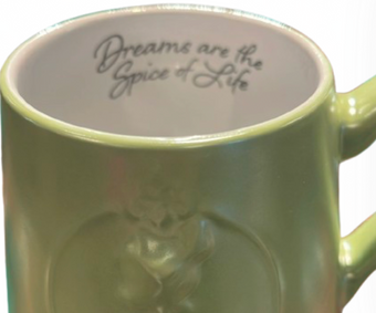 Disney Parks Princess Tiana Dreams are the Spice of Life Coffee Mug New with Tag