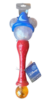 Disney Parks Sorcerer Mickey Mouse Light-up BuBble Wand New With Tag