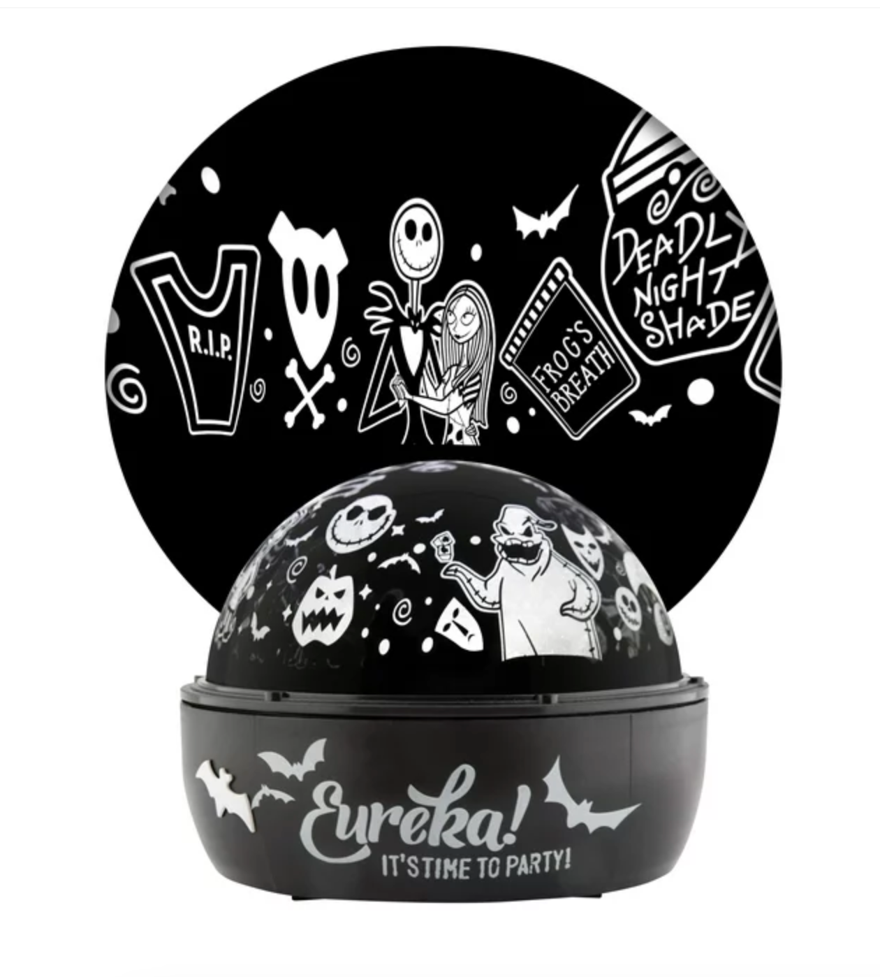 Disney Nightmare Before Christmas Rotating Halloween Led Shadowlights New
