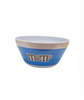 M&M's World Blue Character Silhouette Melamine Satin Finish Bowl New