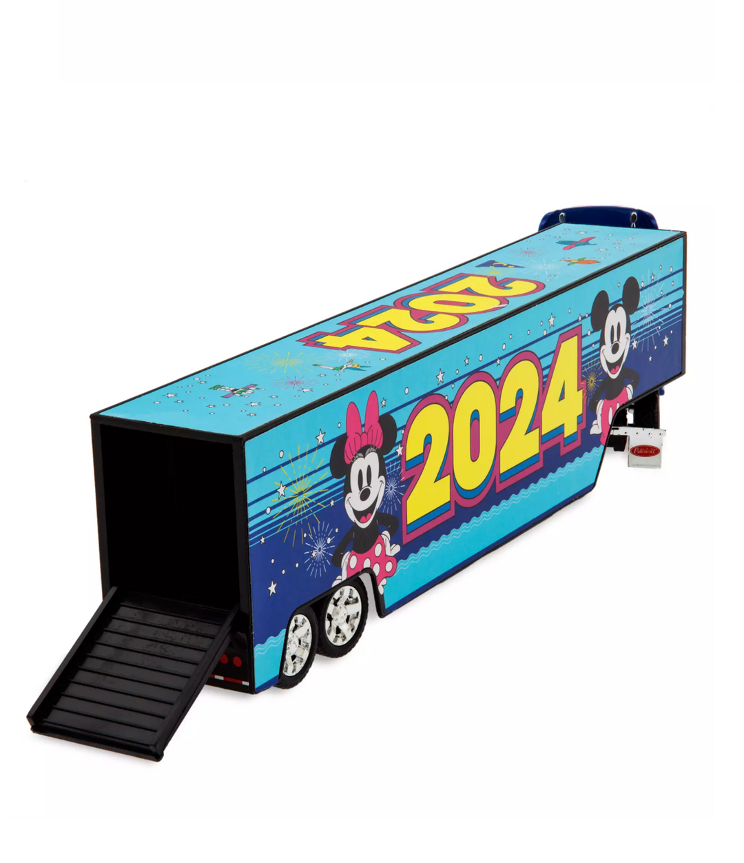 Disney Parks 2024 Mickey and Minnie Toy Peterbilt Model 387 Truck