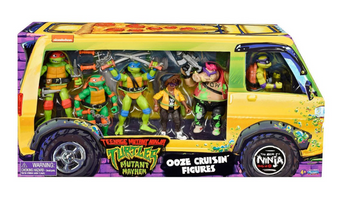Teenage Mutant Ninja Turtles Mayhem Ooze Cruisin' Action Figure Set New With Box