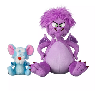 Disney 100 Decades The Sword in the Stone Merlin and Mad Madam Mim Plush Set New