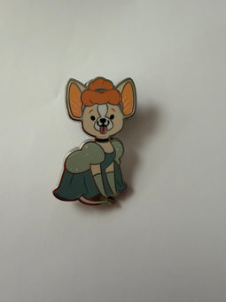 Disney Parks 2026 Cinderella Dog Cats and Dogs Halloween Costume Mystery Pin